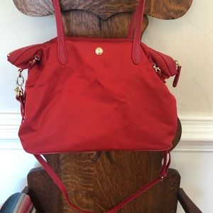 JPK Paris 75 red nylon bag